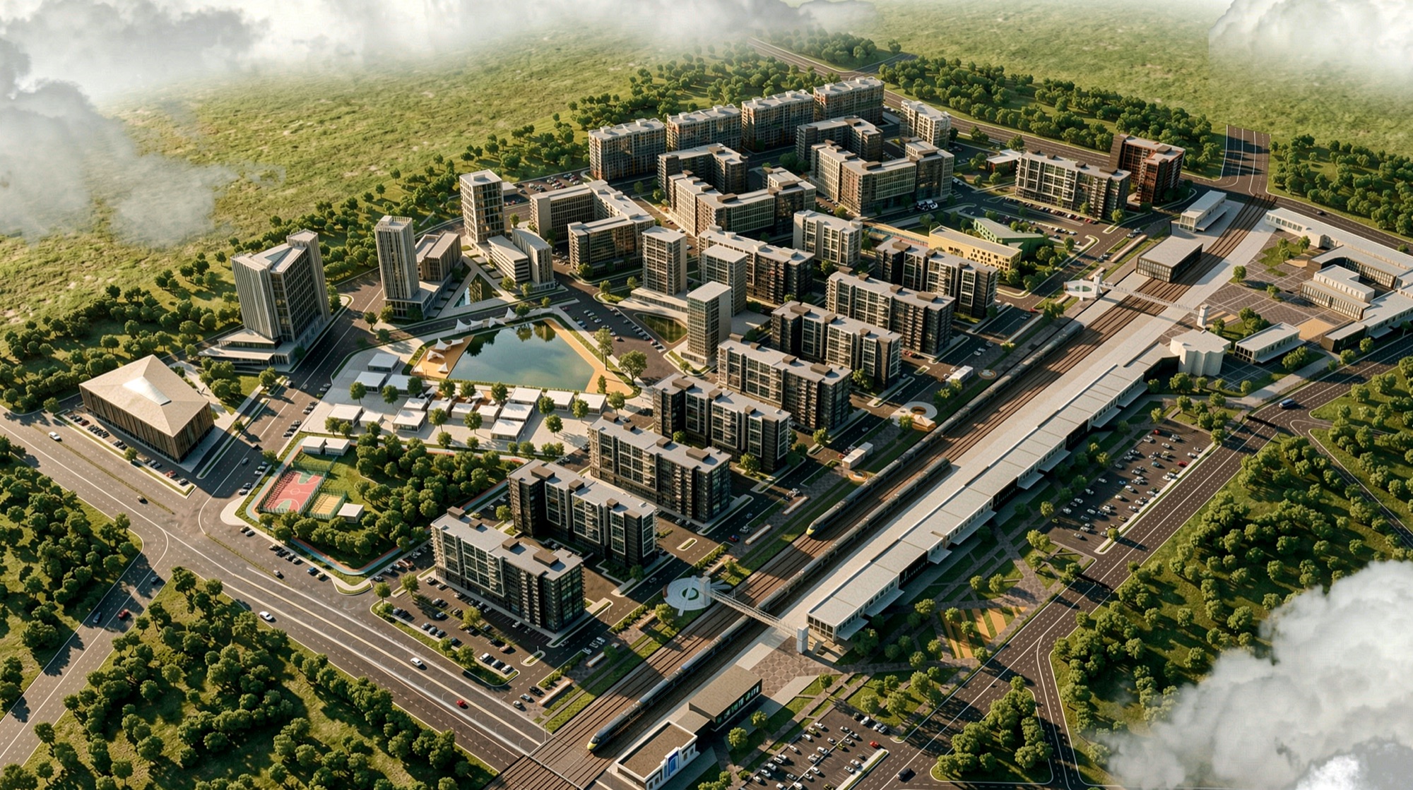 Andijan Kentsel Tasarım — Kentsel Tasarım, Andijan, Özbekistan — iç mekân görseli 9