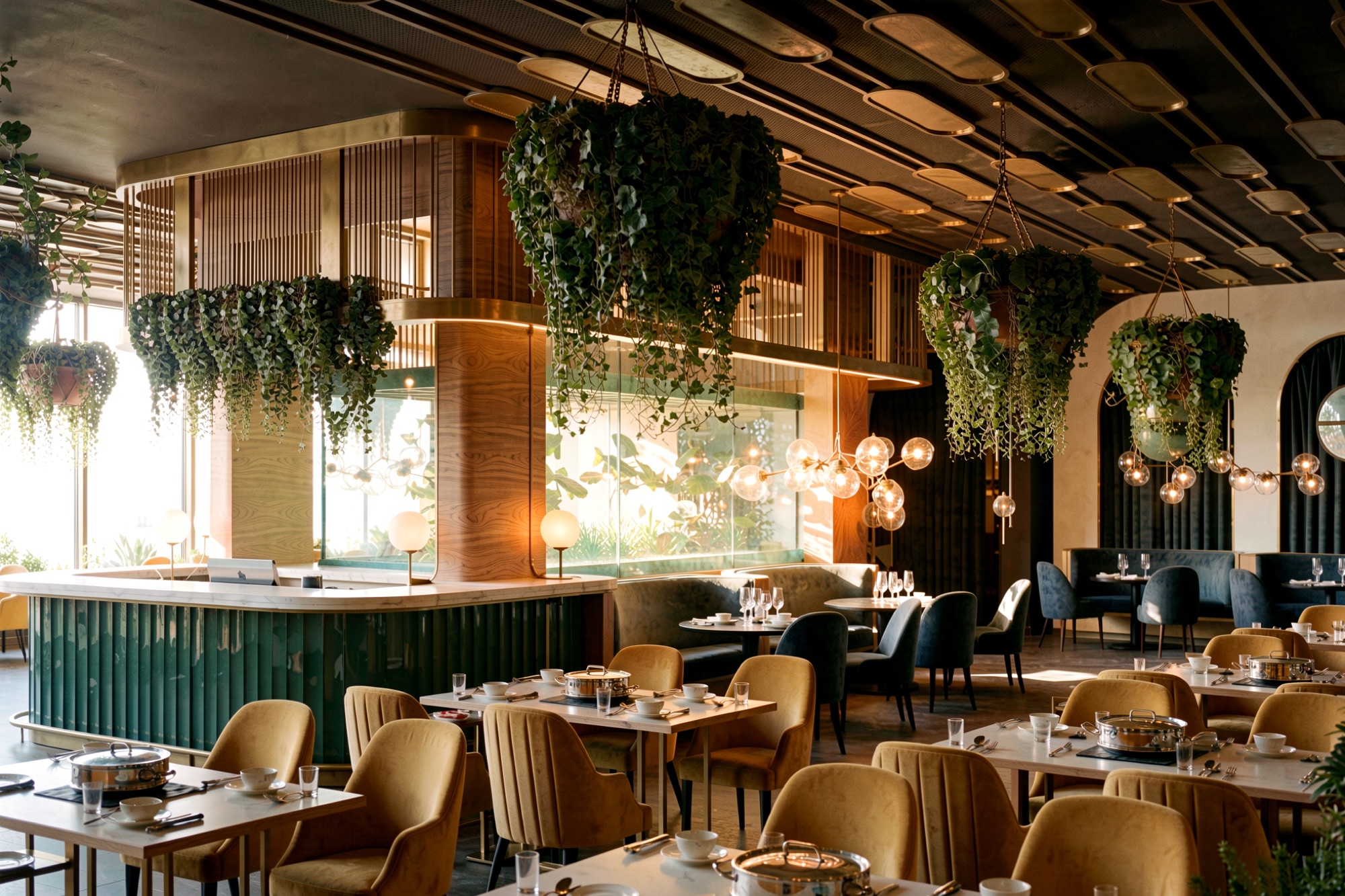 Batum Restoran — İç Mimari, Batum, Gürcistan