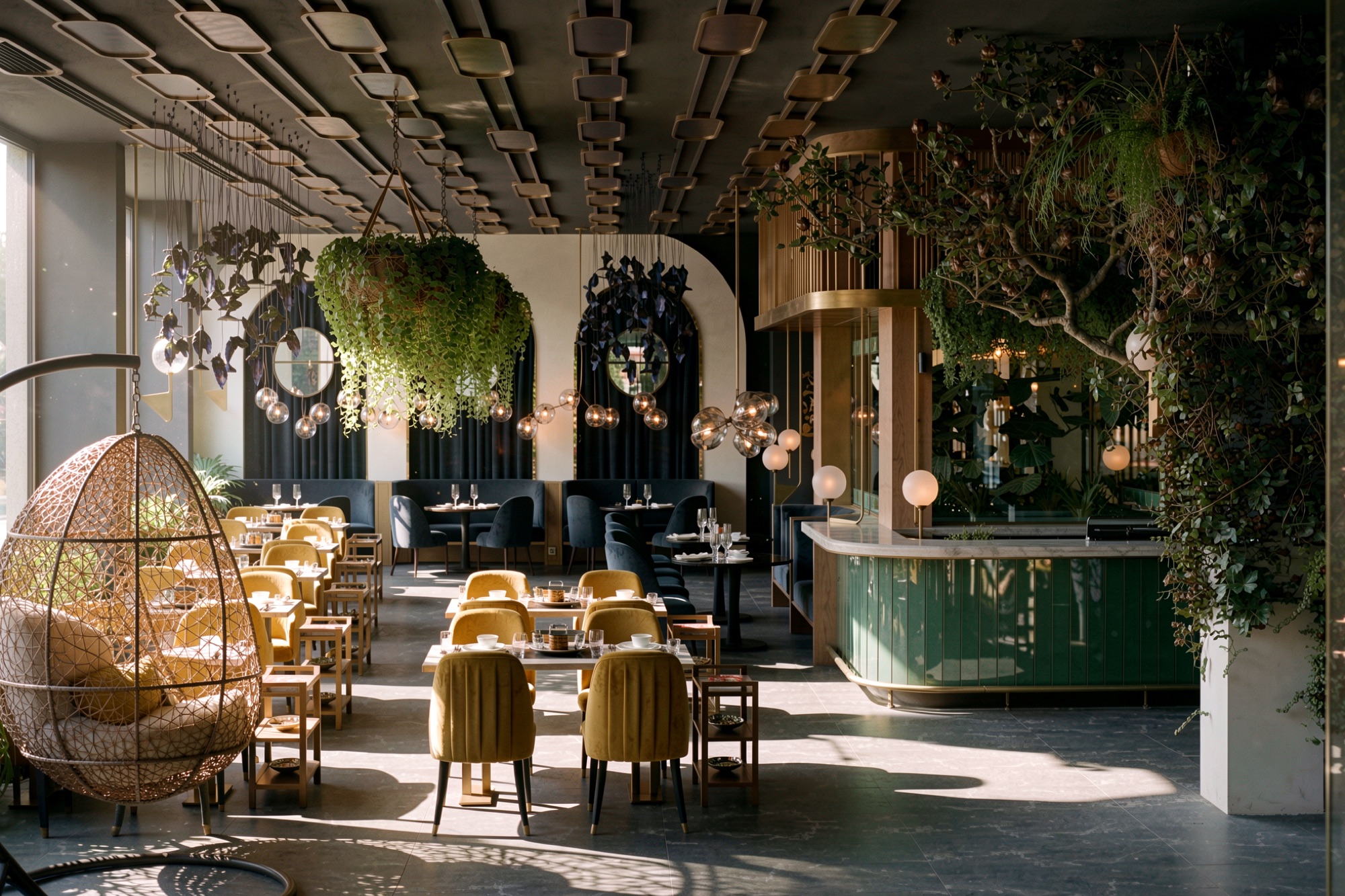 Batum Restoran — İç Mimari, Batum, Gürcistan — görsel 3