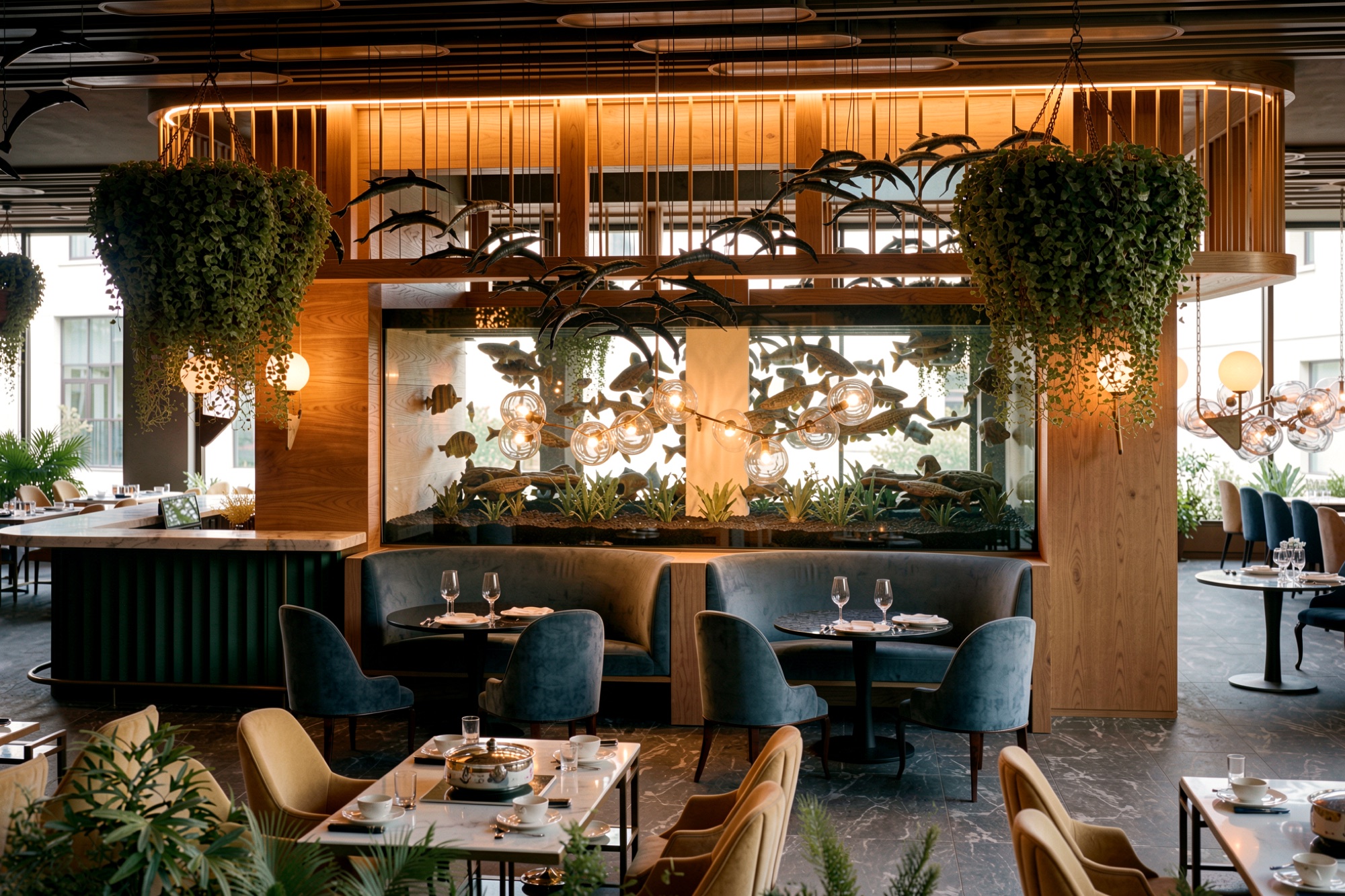 Batum Restoran — İç Mimari, Batum, Gürcistan — görsel 4