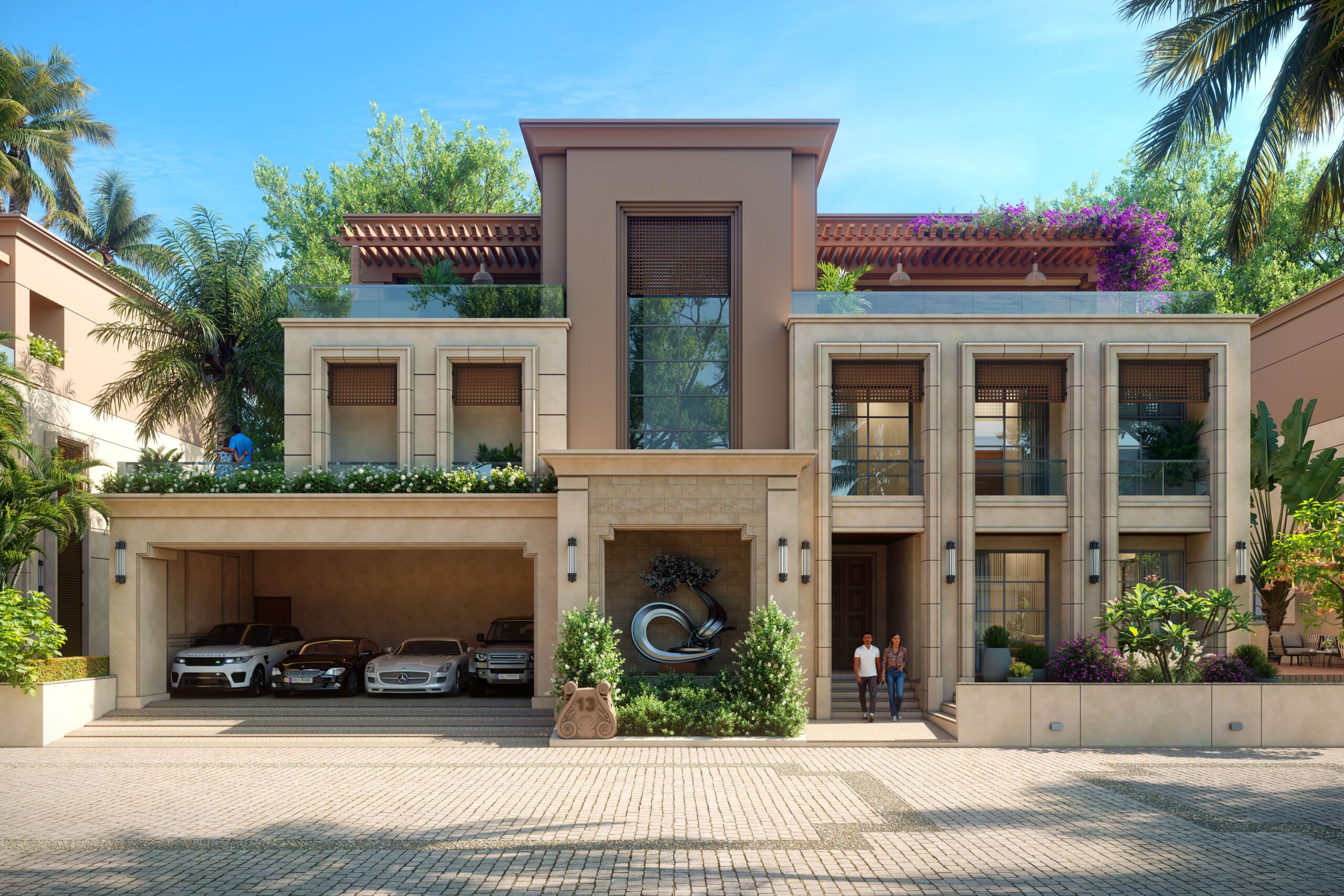 İncek villa mimari