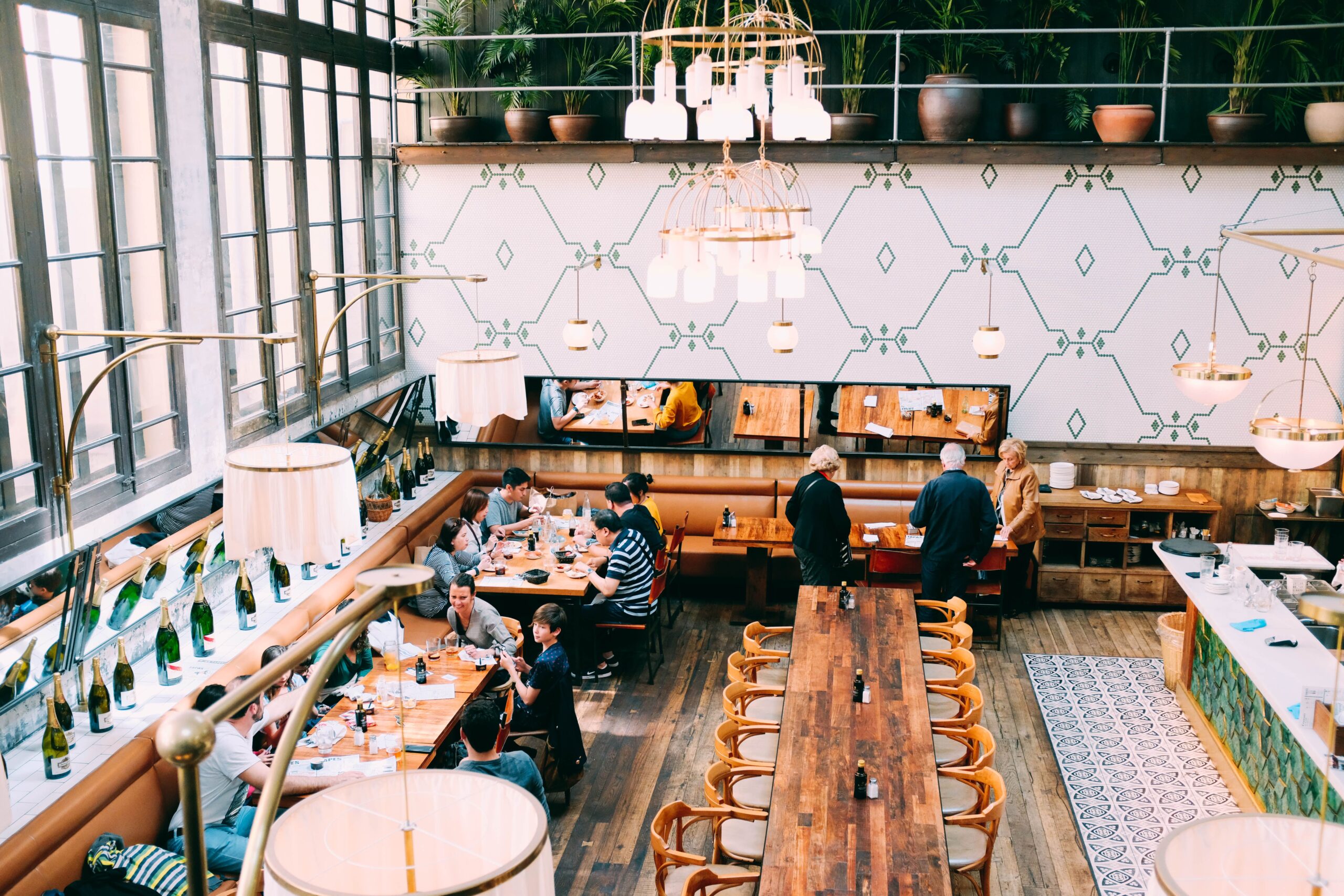 Restoran iç mimari tasarımı